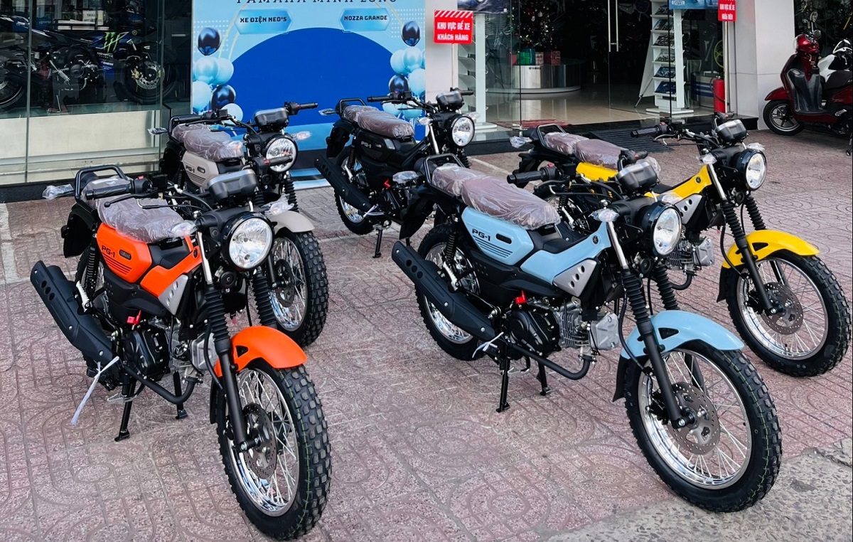 Bảng giá xe Yamaha PG-1 2025 cuối tháng 7/2025 rẻ chưa từng có: Được săn đón hơn Honda Future và RSX
