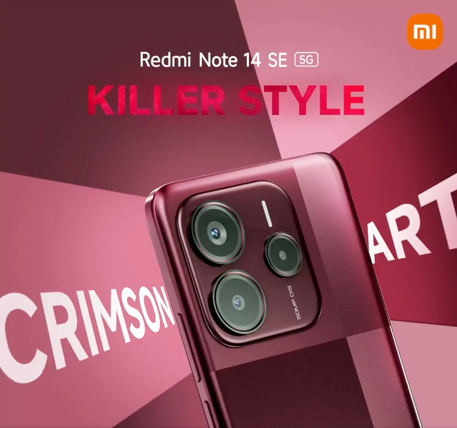 Xiaomi Redmi Note 14 SE 5G trình làng: Bùng cháy phân khúc siêu rẻ với sắc đỏ chanh sả!