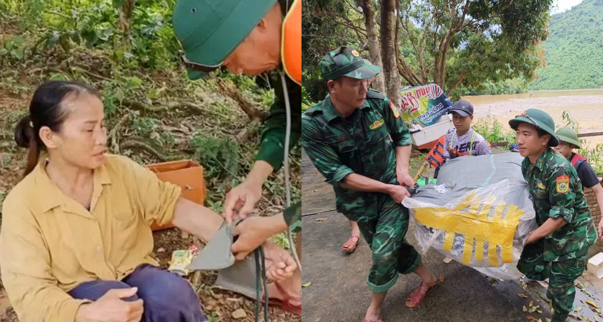 Phép màu đến với người phụ nữ mất tích vì lũ, gần 1 tuần chỉ ăn lá cây, tìm thấy ở nơi bất ngờ