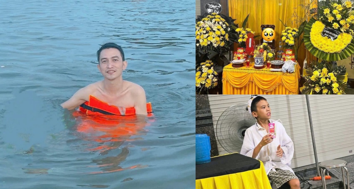 Đám tang đau lòng của người bố đi biển mất tích ở Hòn Gai: Con ngây ngô không biết lần cuối gặp bố