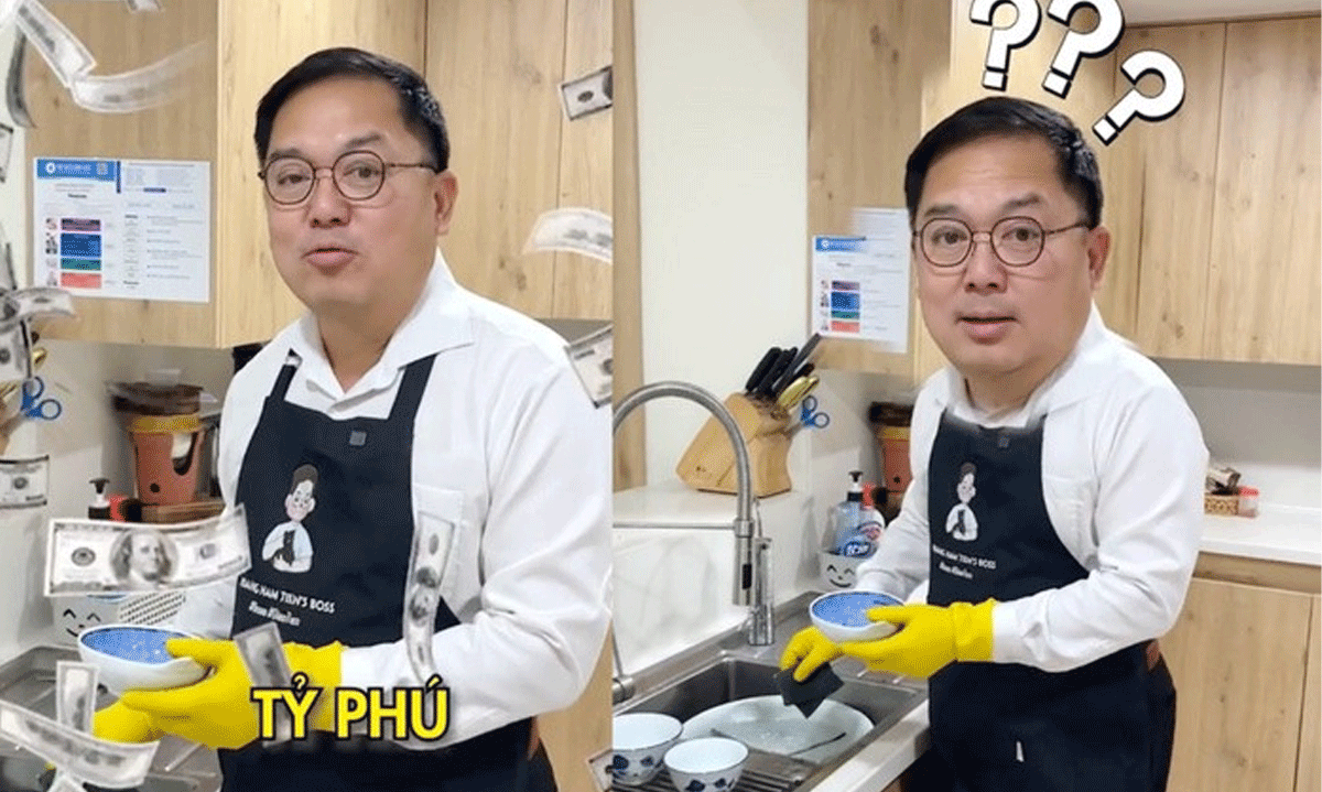 Ông Hoàng Nam Tiến - cựu Chủ tịch FPT từng có chia sẻ gây chú ý về việc ‘rửa bát’ và ‘bỏ vợ’