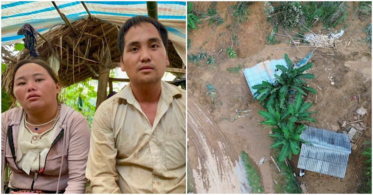 Người bố đau đớn tự trách khi bất lực nhìn 3 con bị vùi lấp bởi bùn đất trong vụ sạt lở kinh hoàng ở Điện Biên 