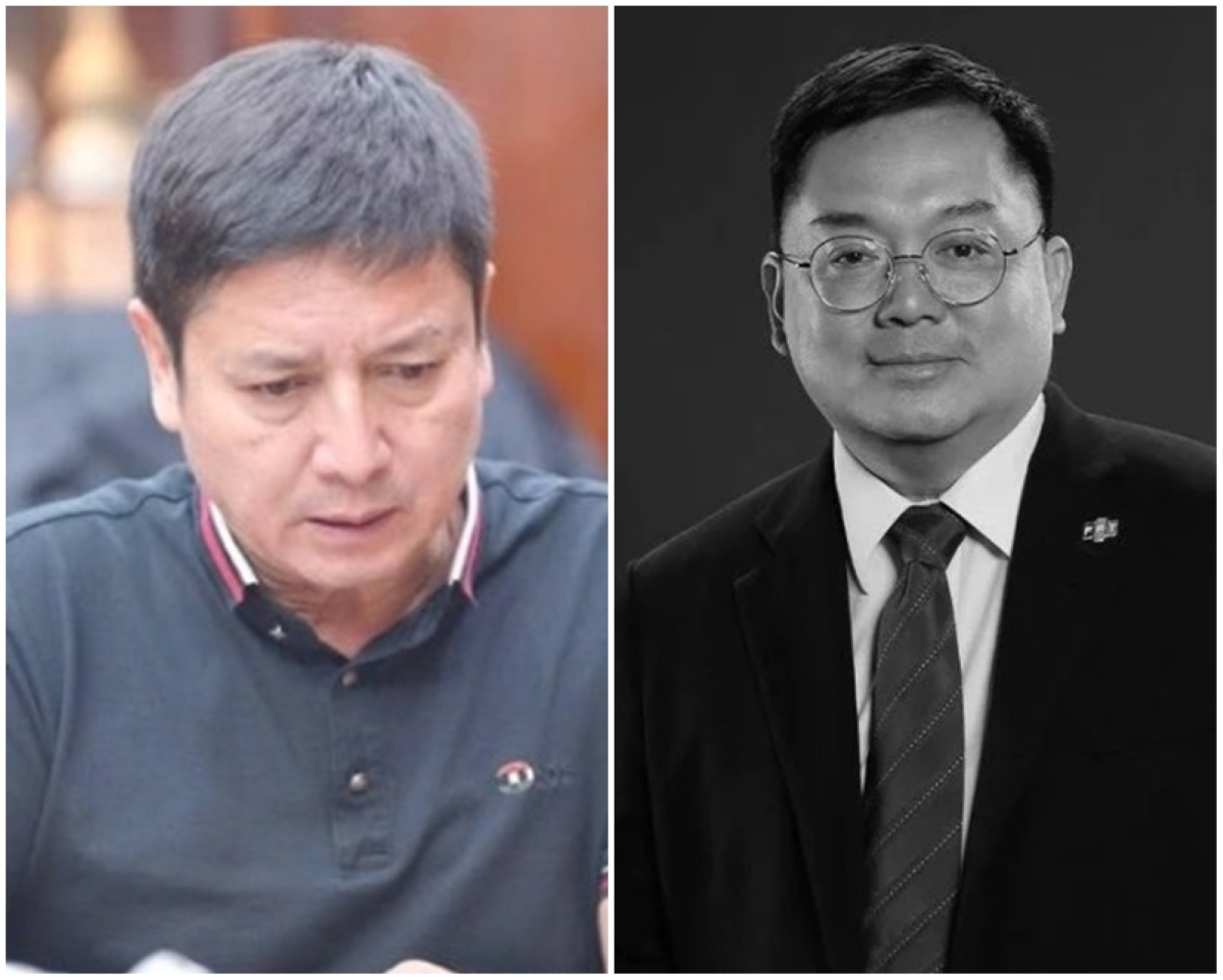 Bố con NSƯT Chí Trung đến viếng ông Hoàng Nam Tiến: Những khuôn mặt đỏ hoe giàn giụa nước mắt