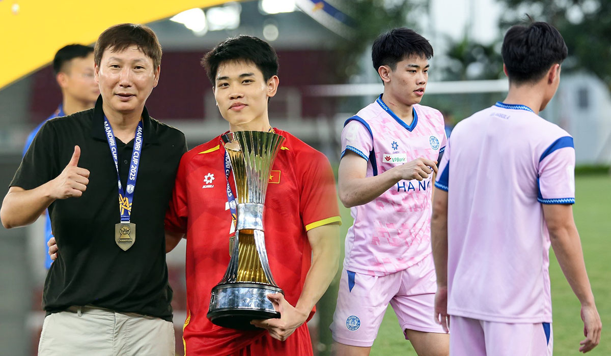 Làm mưa làm gió ở giải Đông Nam Á, sao trẻ ĐT Việt Nam bất ngờ nhận \'đặc quyền\' hiếm có tại V.League