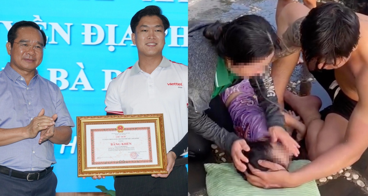 Khen thưởng thanh niên 26 tuổi cứu bé gái đuối nước ở Vũng Tàu, hé lộ tình trạng nạn nhân hiện tại?