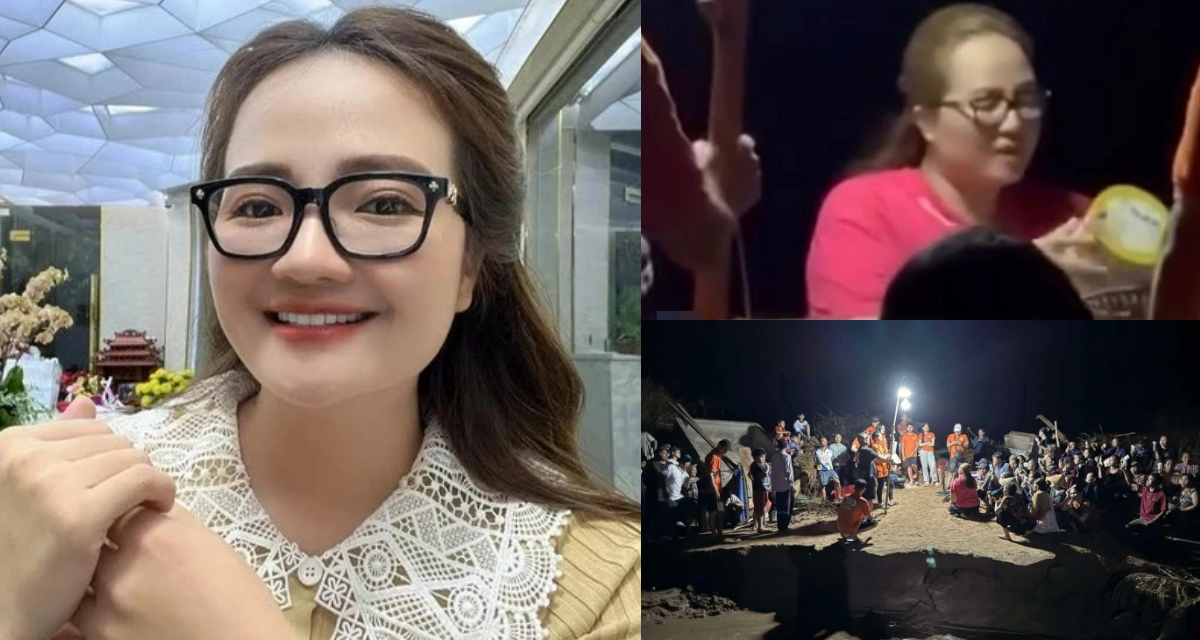 Hoàng Hường livestream bán sữa ngay giữa vùng lũ Nghệ An, CĐM phẫn nộ chỉ trích vì lợi dụng bà con