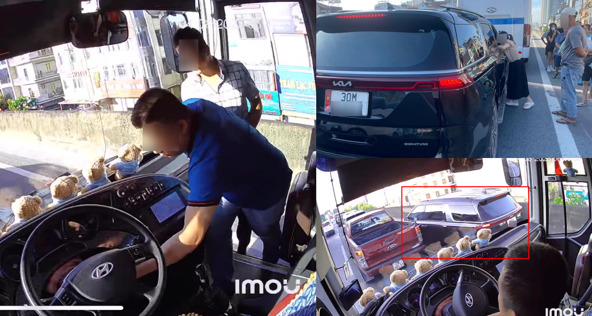 Clip nguồn cơn vụ người đàn ông rút chìa khóa xe khách rồi bỏ đi, khiến hàng chục người phơi nắng