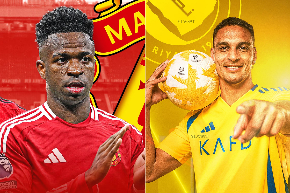 Tin chuyển nhượng trưa 4/8: Man Utd phá kỷ lục với Vinicius; Antony chia tay Manchester United