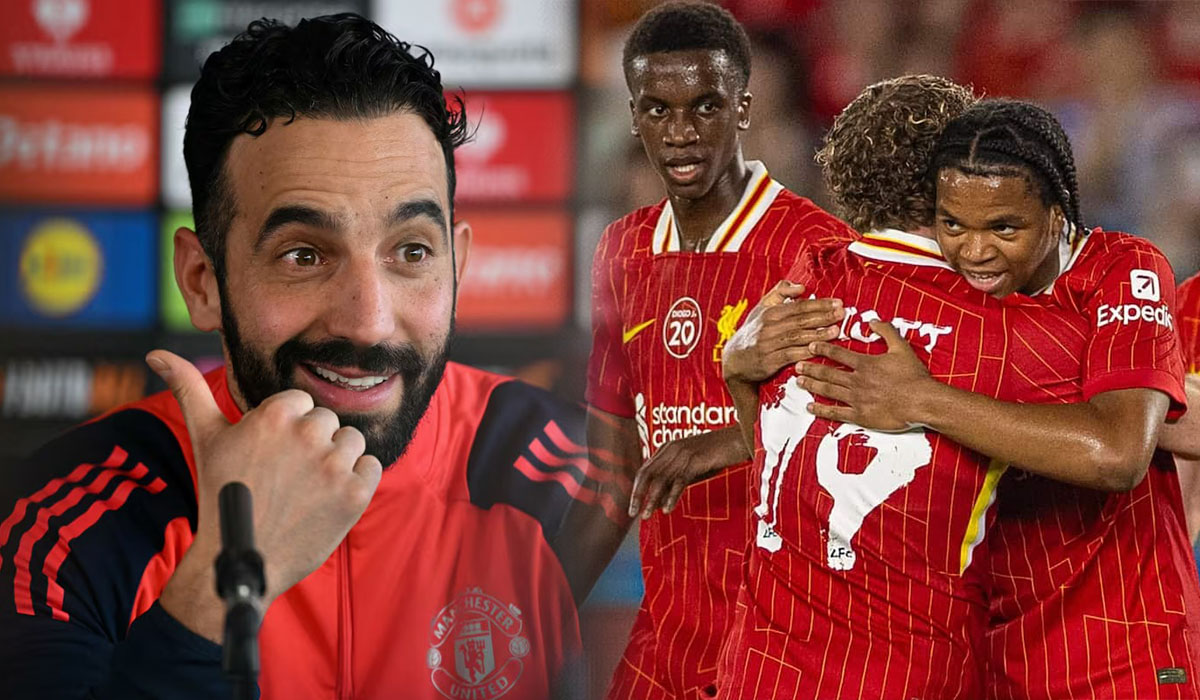 Man United bị Liverpool đánh bại, HLV Ruben Amorim lỡ hẹn với \'viên ngọc quý\' nước Anh