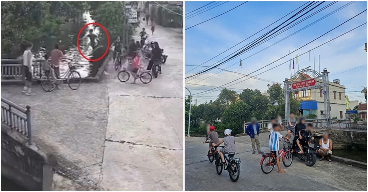 Lộ chiếc ‘bẫy’ chí mạng có thể ‘nuốt chửng’ bất cứ ai sau vụ 2 cháu bé đạp xe lao xuống kênh nước ở Ninh Bình