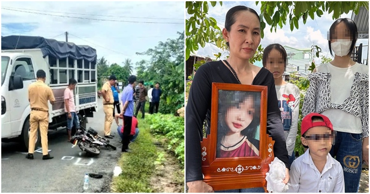 Cập nhật thông tin nóng vụ tài xế xe tải tông nữ sinh 14 tuổi tử vong ở Vĩnh Long