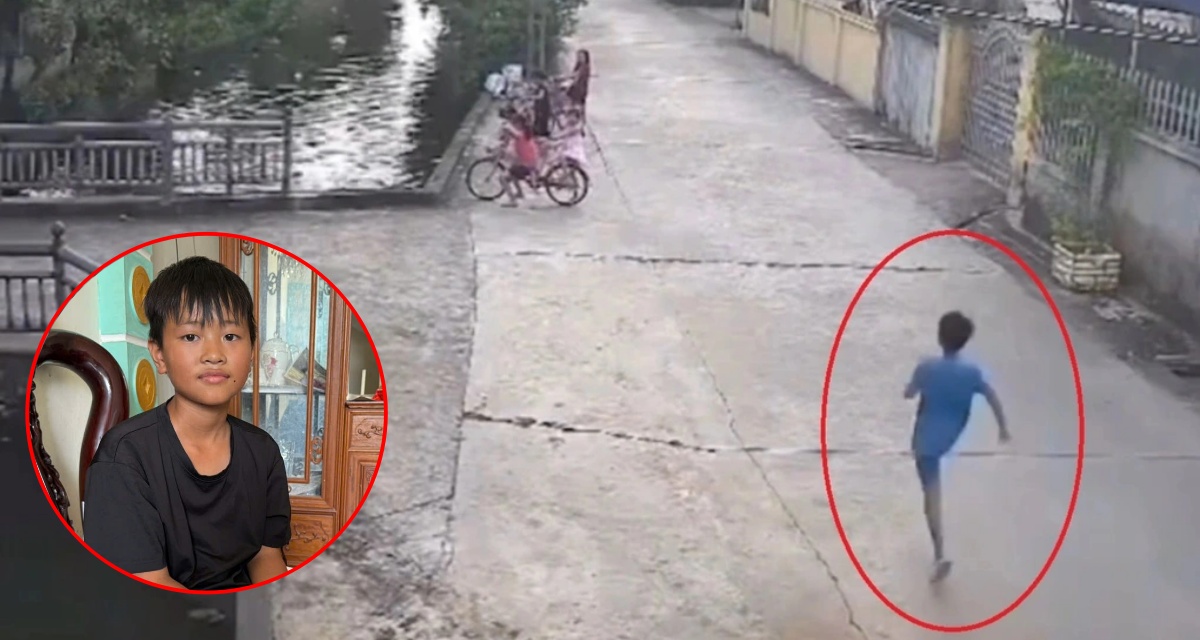 Ninh Bình: Chân dung cậu bé lớp 6 nhảy xuống kênh cứu người đuối nước, kể lại khoảnh khắc liều mạng