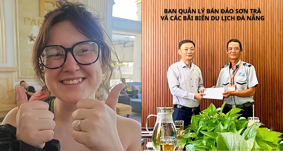 Thưởng nóng cho hai người đàn ông tìm thấy nhẫn kim cương rồi trả lại cho khách nước ngoài