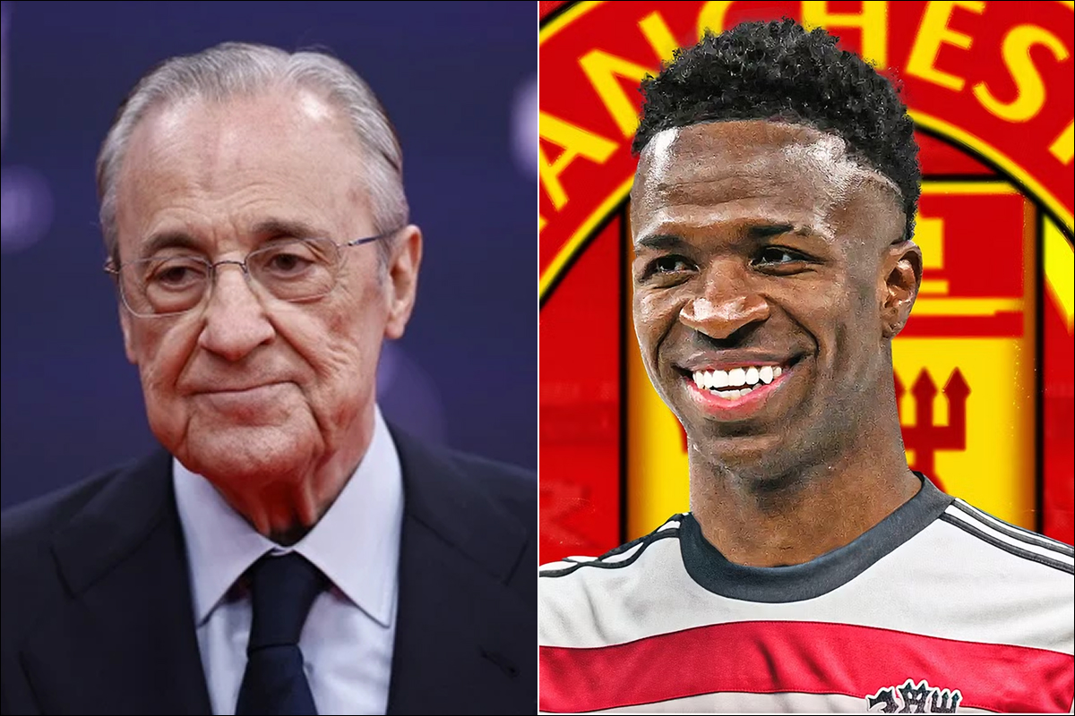 Vinicius ra yêu cầu \'khó đỡ\' để ở lại Real Madrid, chủ tịch Perez đồng ý bán cho Manchester United?