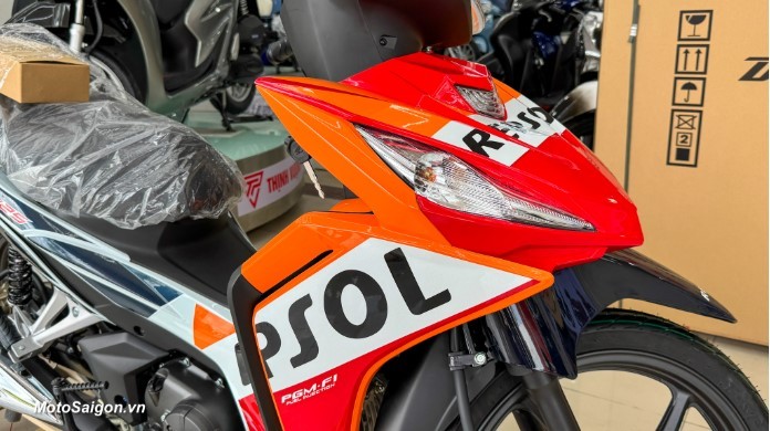 ‘Vua xe số’ 125cc mới của Honda ra mắt tại Việt Nam: Đẹp lấn át Future, trang bị áp đảo Wave Alpha ảnh 5
