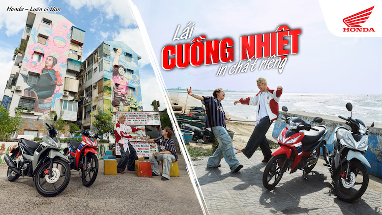 Honda Việt Nam giới thiệu mẫu xe Wave RSX FI  bổ sung 2 phiên bản màu mới và thiết kế tem xe đầy cá tính