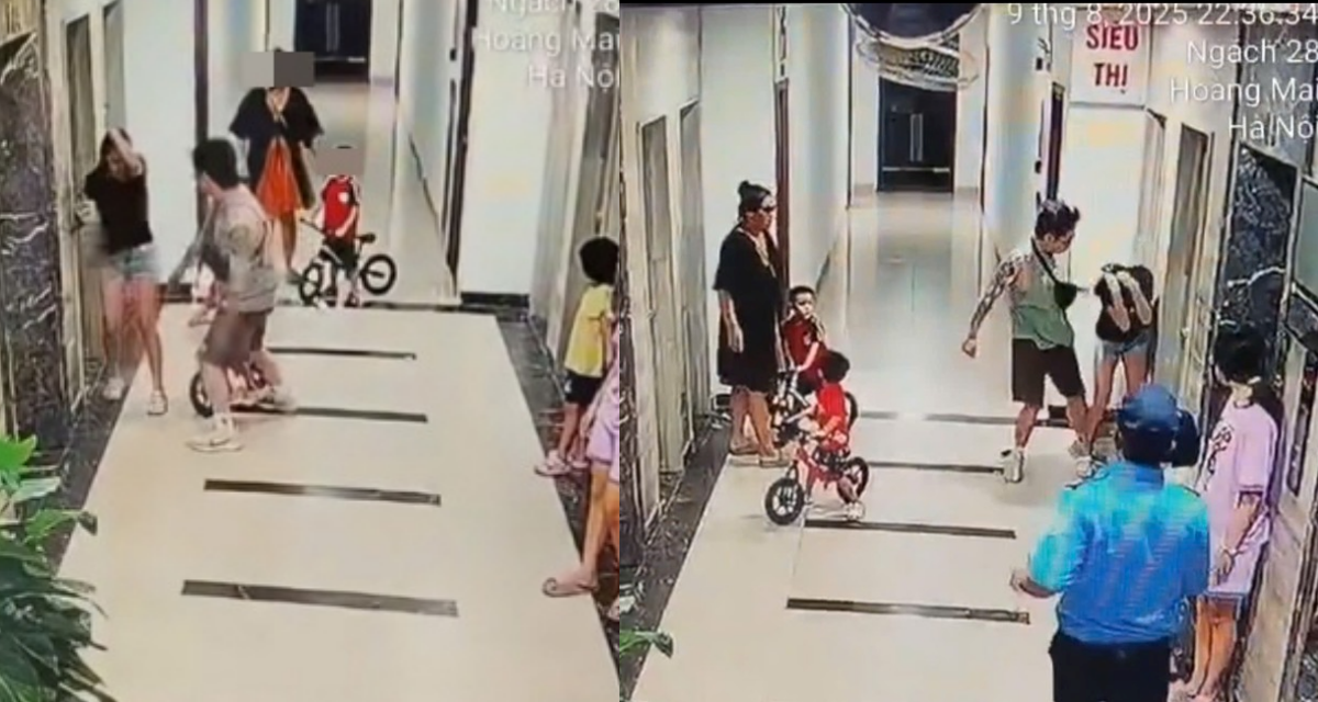 Hé lộ nguyên nhân khó tin khiến gã đàn ông xăm trổ đấm đá người phụ nữ dã man trước mặt trẻ nhỏ