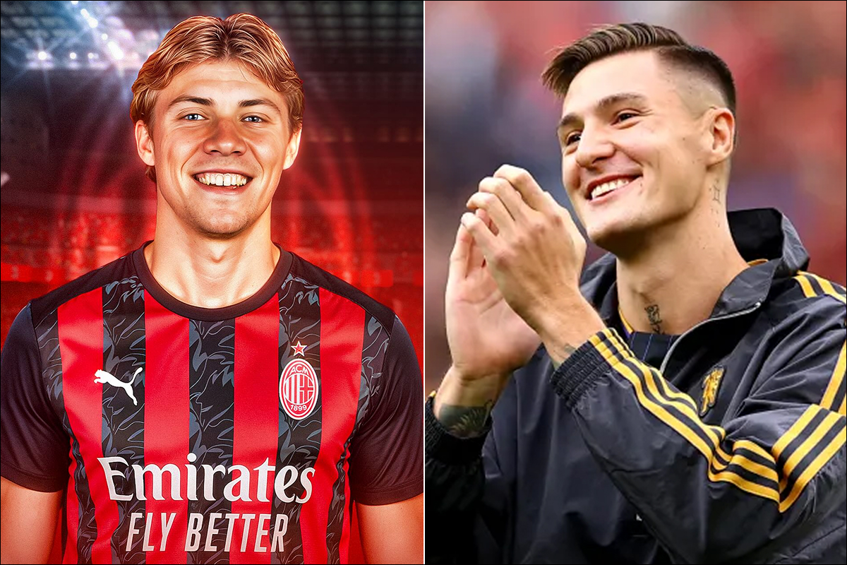 Rasmus Hojlund đạt thỏa thuận tới AC Milan, Manchester United lập tức chiêu mộ \'kép phụ\' cho Sesko