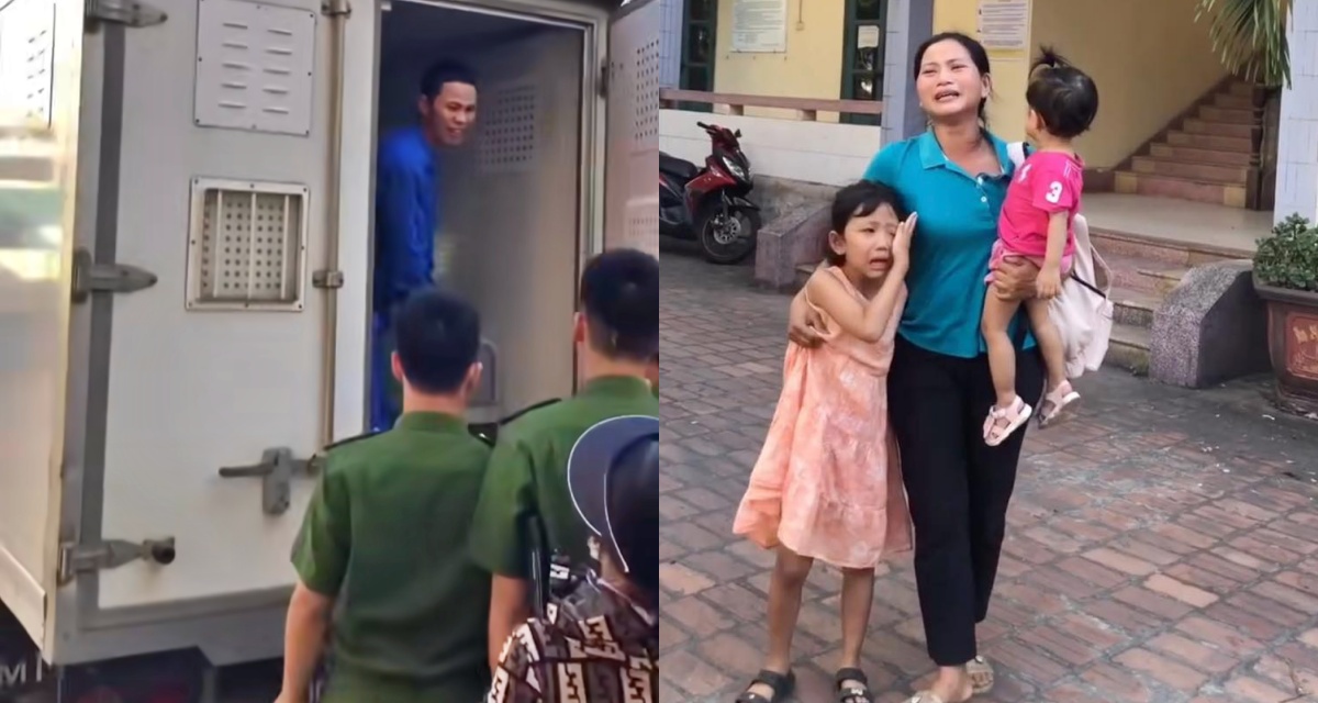 Nghệ An: Đánh đổi 6 năm tù vì 13 con gà lôi trắng, cảnh vợ con nheo nhóc tiễn chồng khiến nhiều người xót xa