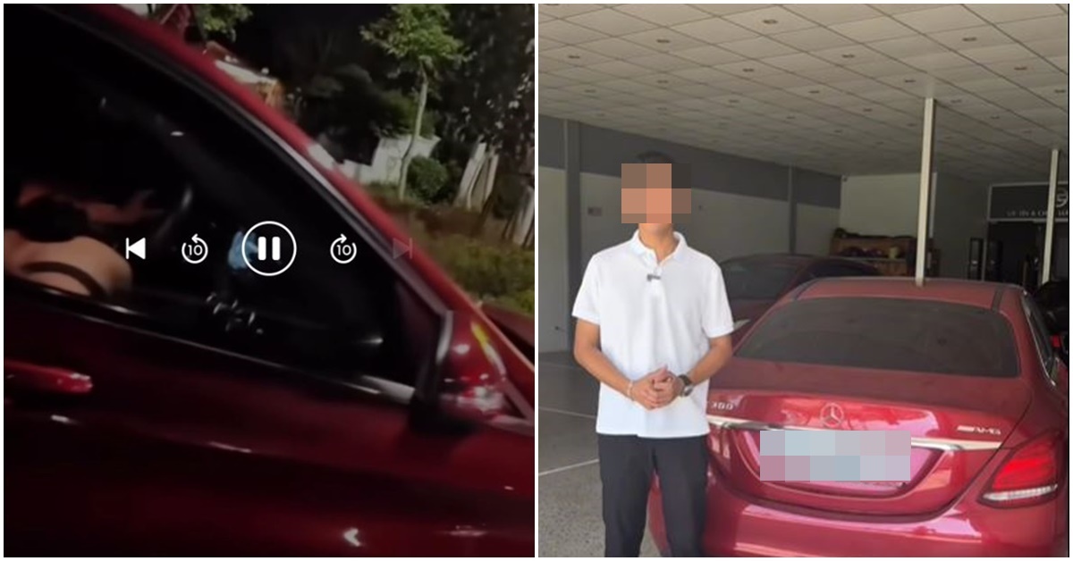 Sự thật đoạn clip nhạy cảm trên xe Mercedes nóng nhất mạng xã hội suốt nhiều giờ qua, CĐM đã bị \'dắt mũi\'
