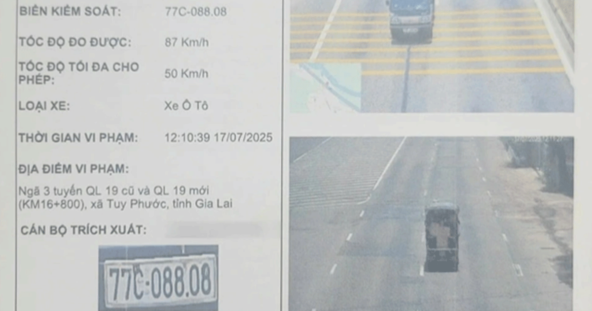 Truy tìm và xử lý nghiêm tài xế xe tải có 21 lần vi phạm tốc độ, tổng số tiền bị phạt gây xôn xao