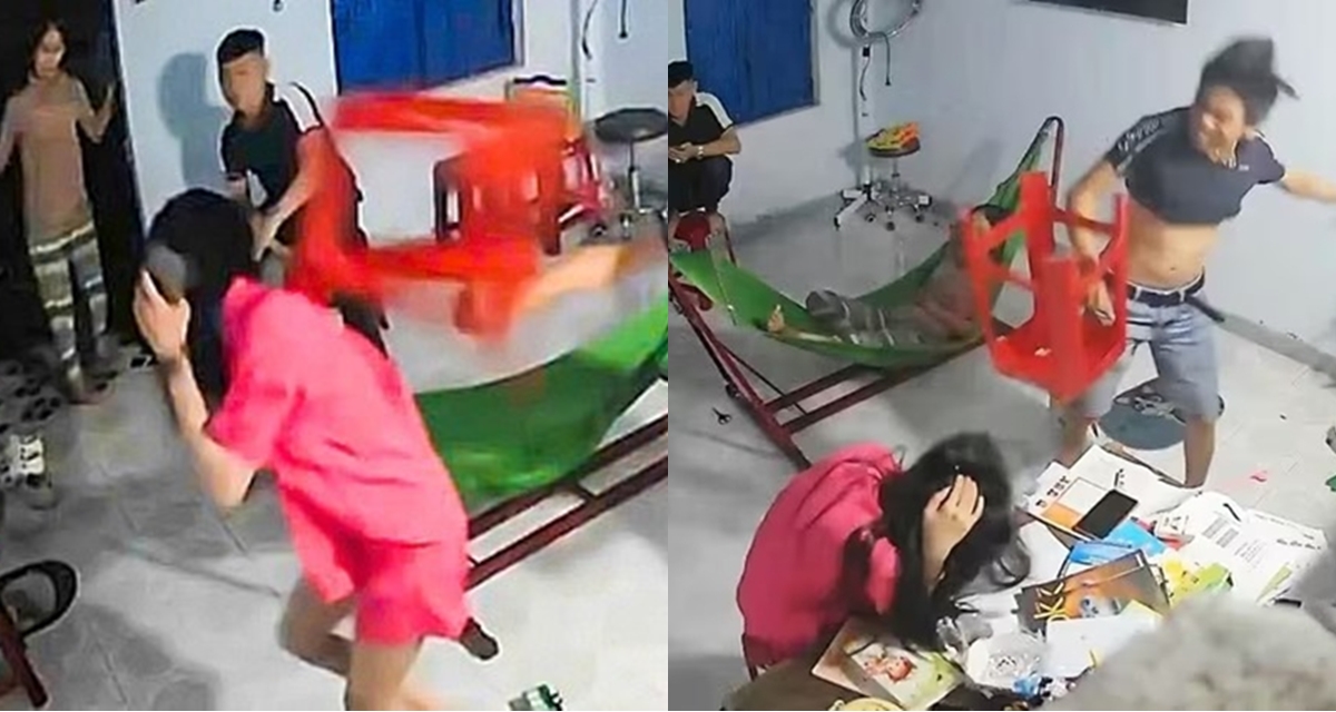 Uẩn khúc khiến người anh cầm ghế đánh em gái dã man, đã rõ lý do cả gia đình không một ai can ngăn