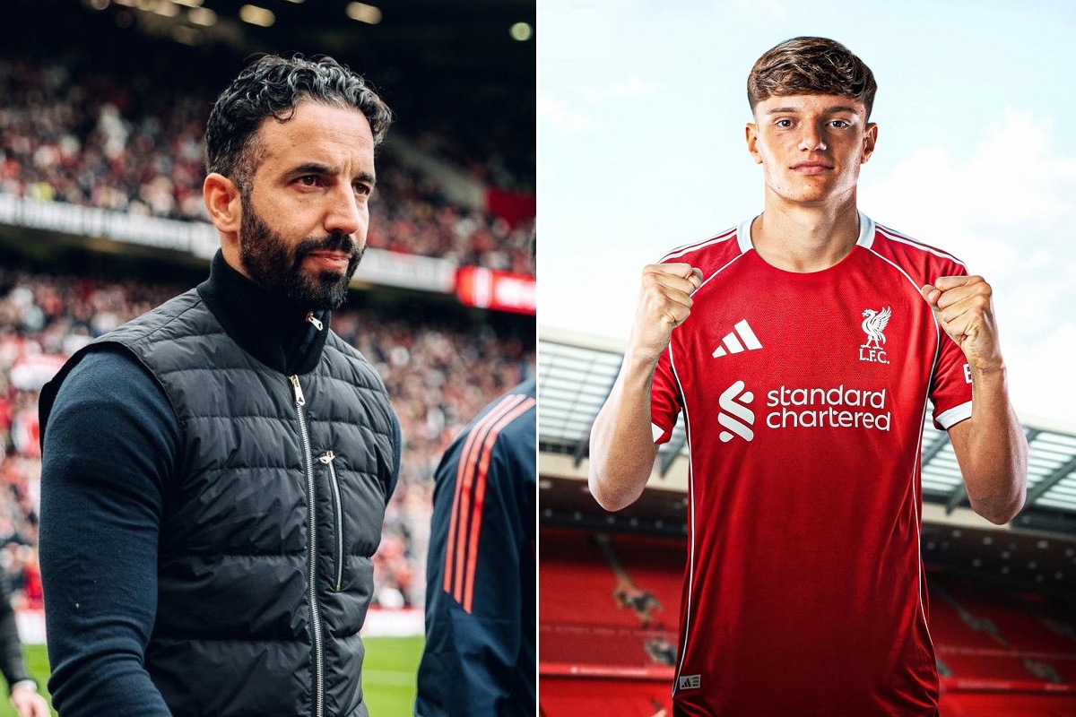 Man United bị Liverpool đánh bại, Ruben Amorim vỡ mộng sở hữu ngọc quý châu Âu