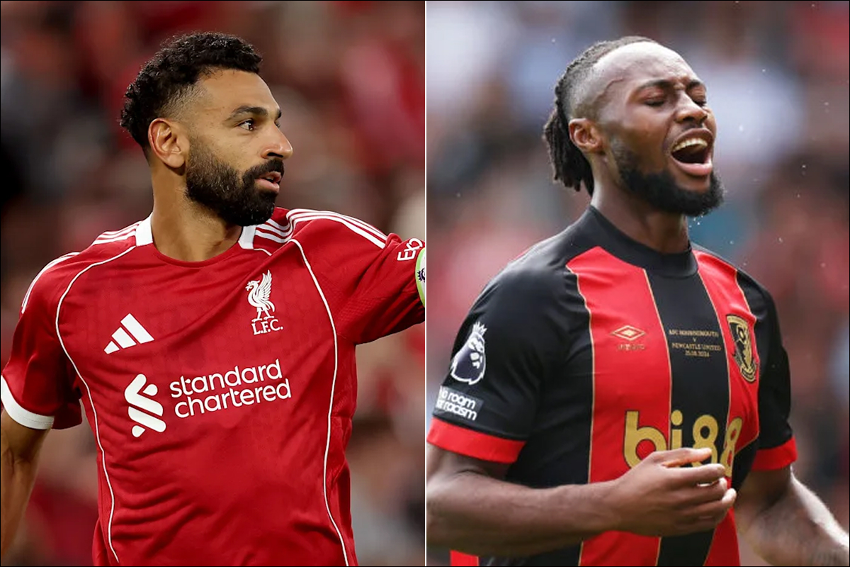 Kết quả bóng đá Ngoại hạng Anh hôm nay: Salah gây thất vọng, Liverpool sảy chân trước Bournemouth?