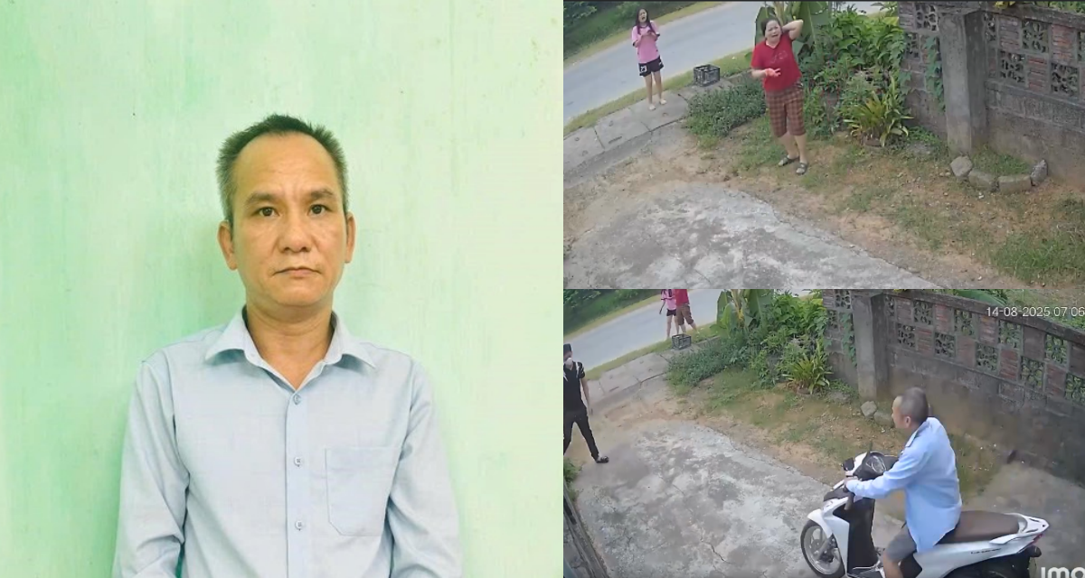 Camera ghi lại hành vi táo tợn của gã cha dượng sau khi chém thương vong 3 mẹ con ở Tuyên Quang