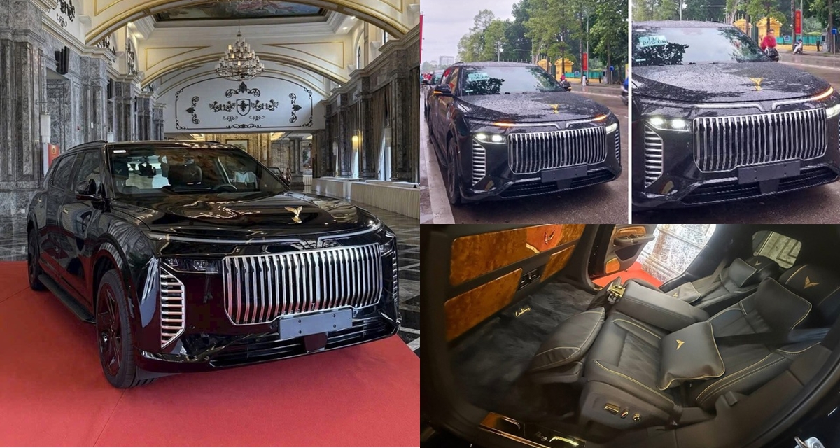 Chiêm ngưỡng VinFast Lạc Hồng 900 LX vừa lộ diện gần Lăng Bác, xứng danh ‘Rolls-Royce Việt Nam’?