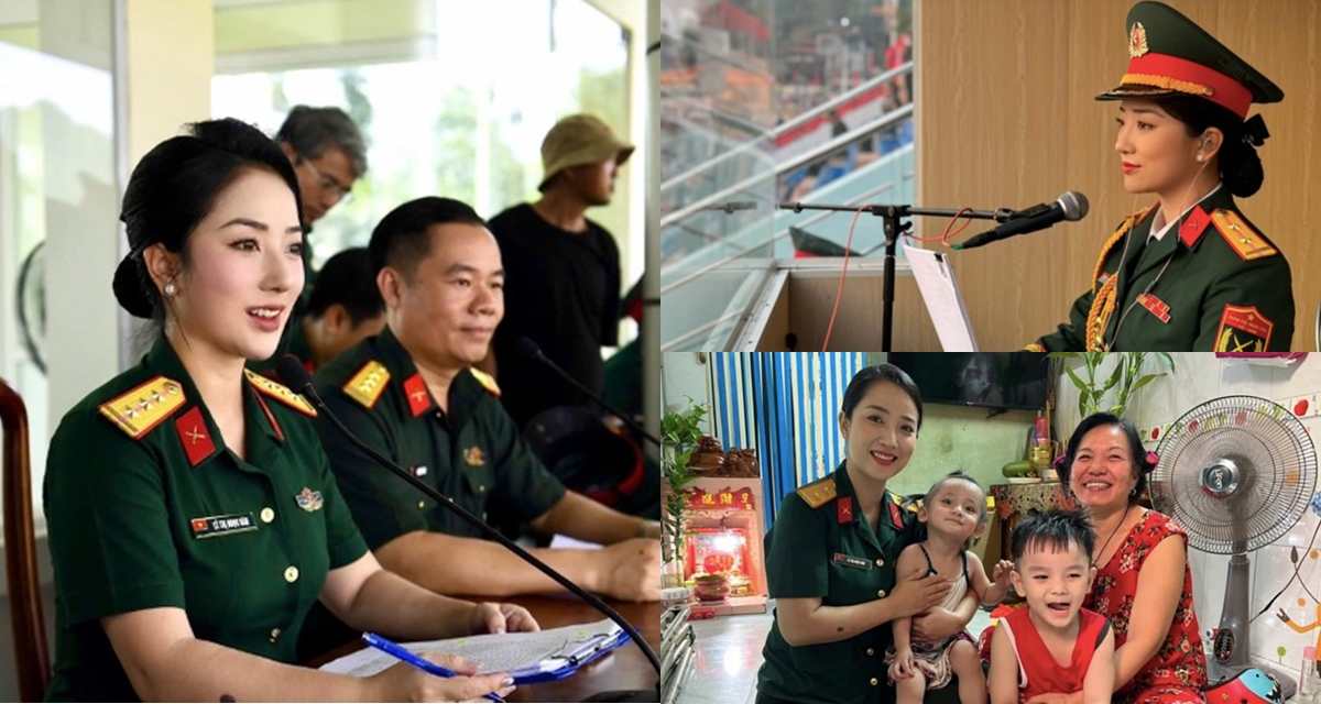 Profile khủng của nữ Thượng úy đảm nhận giọng đọc miền Nam tại Đại lễ A80, như ‘nữ chính ngôn tình\'