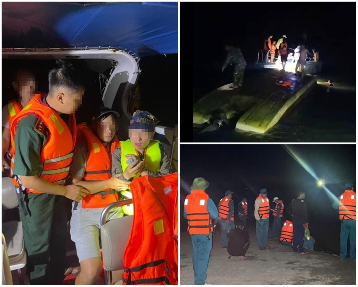 Xót xa 2 nạn nhân tử vong thương tâm trong vụ lật bè chở 17 người do gặp dông lốc ở biển Quảng Ninh