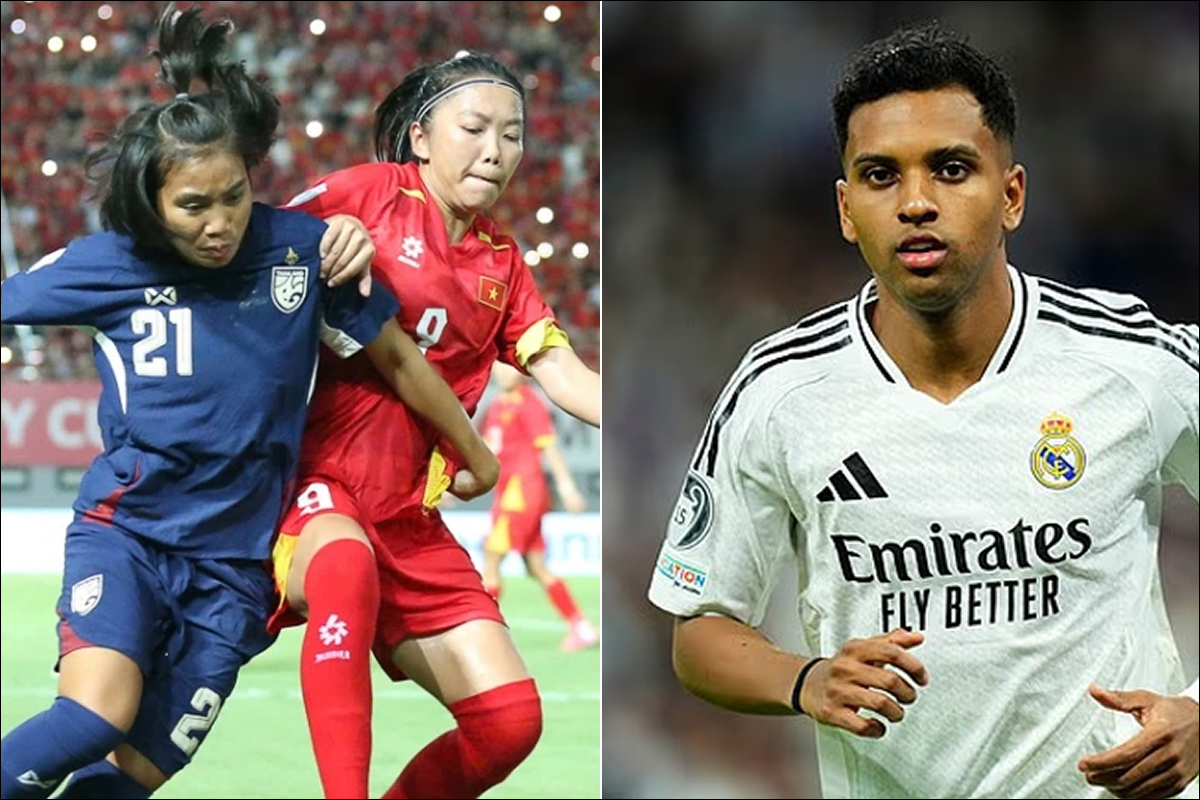 Lịch thi đấu bóng đá hôm nay: ĐT Việt Nam đại thắng Thái Lan; Rodrygo chính thức rời Real Madrid?