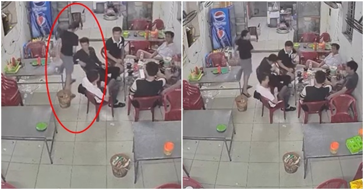 Clip chủ quán ăn tát khách hàng 1 cú ‘trời giáng’, hé lộ nguồn cơn từ \'bàn tay hư\' khiến nhiều người hả hê