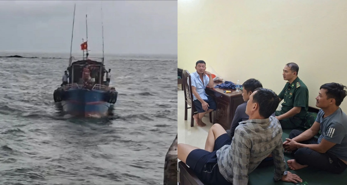 Quảng Ninh: Tàu cá bị dông lốc nhấn chìm, 10 ngư dân gặp nạn, diễn biến cuộc giải cứu nghẹt thở 