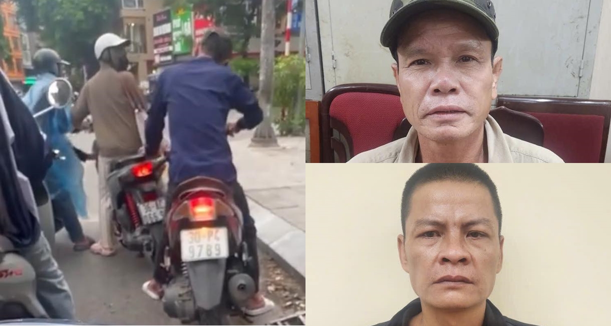 Nhân thân cực sốc của 2 kẻ dàn cảnh trộm điện thoại ở Hà Nội, lời khai hé lộ thủ đoạn tinh vi