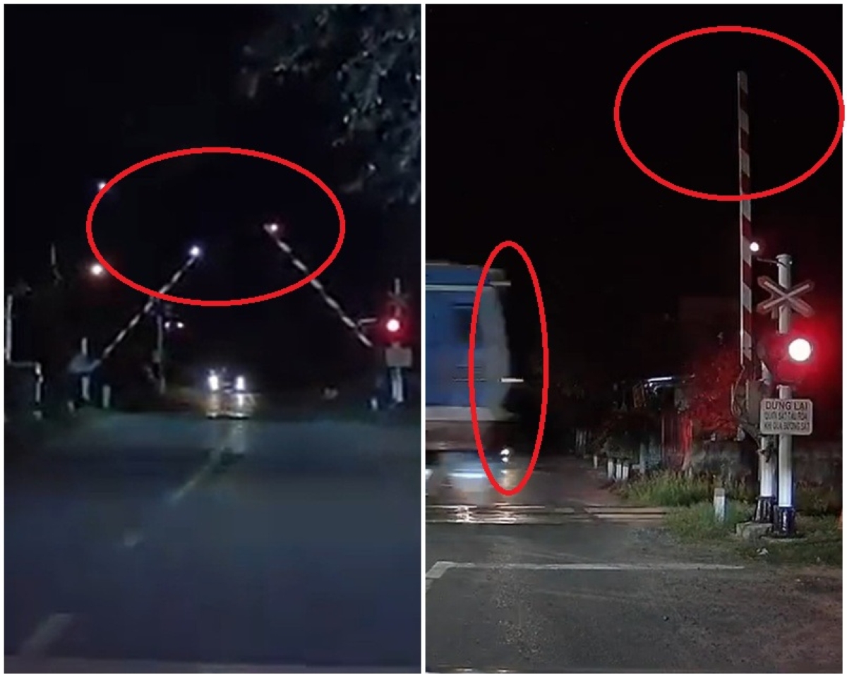 Thót tim cảnh gác chắn tàu ở Quảng Trị tự động mở dù tàu đang lao đến: \'Không khác gì bẫy giữa đường\'