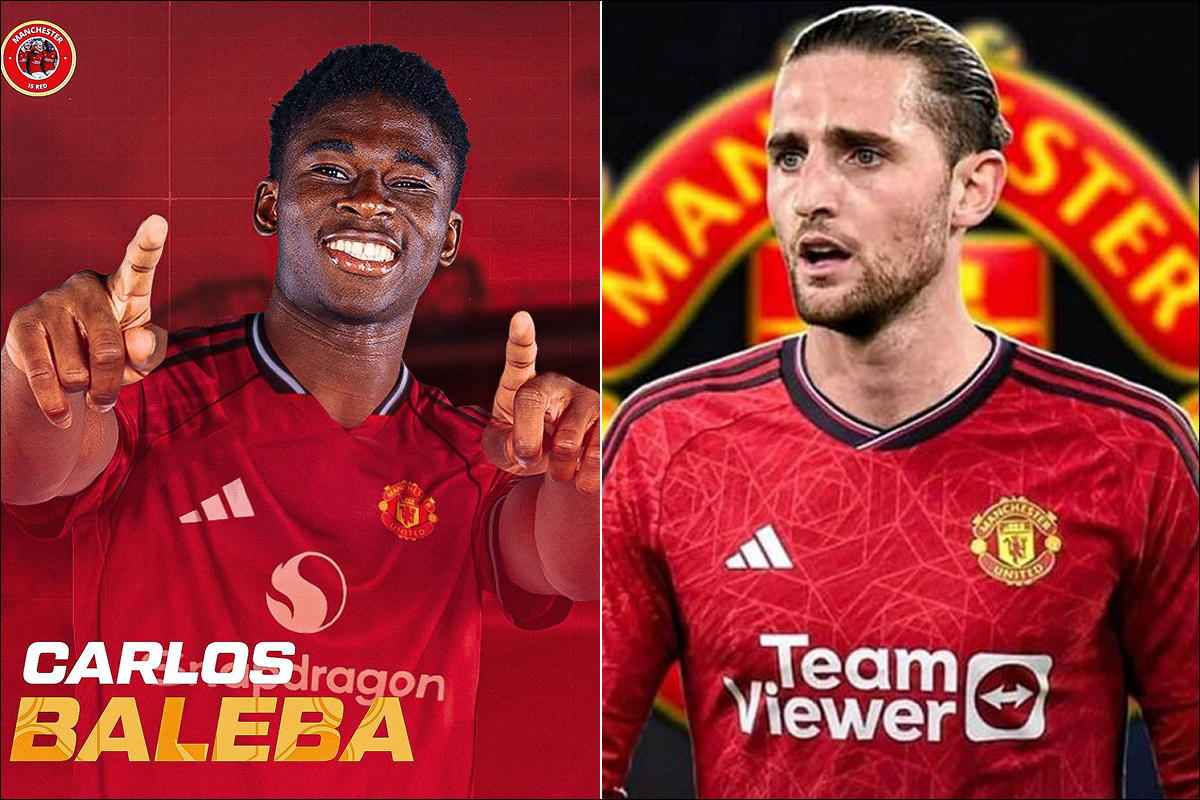 Vụ Carlos Baleba tới Man Utd chính thức xong, Sir Jim Ratcliffe lập tức chiêu mộ Adrien Rabiot