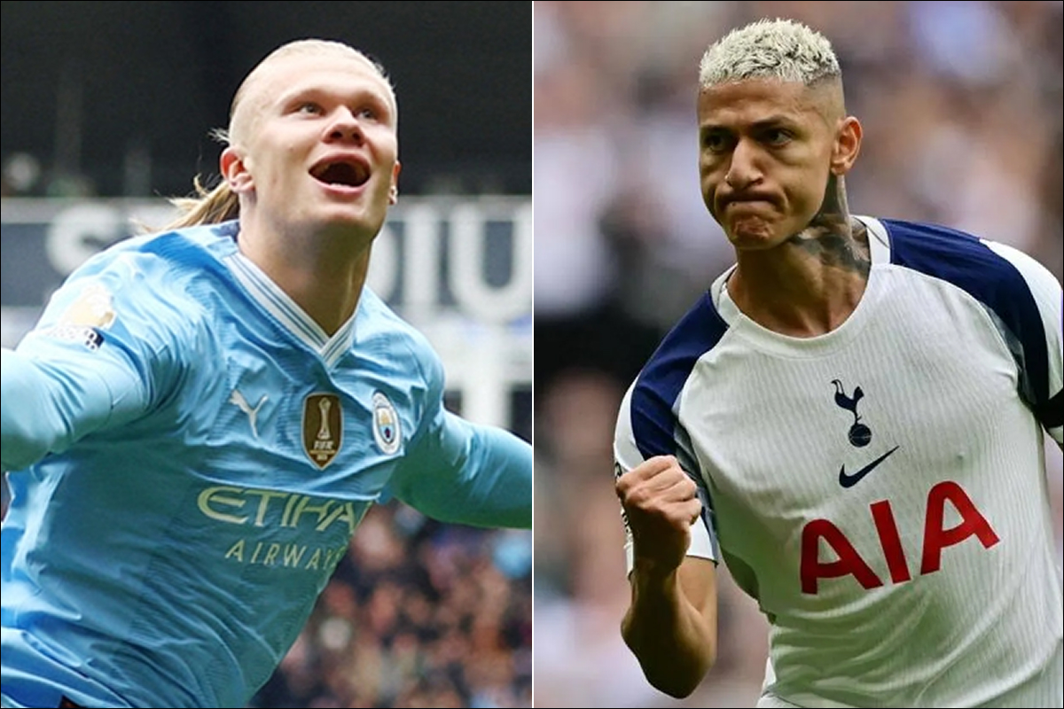 Dự đoán tỷ số Man City vs Tottenham, 18h30 ngày 23/8 - Ngoại hạng Anh: Haaland đại chiến Richarlison