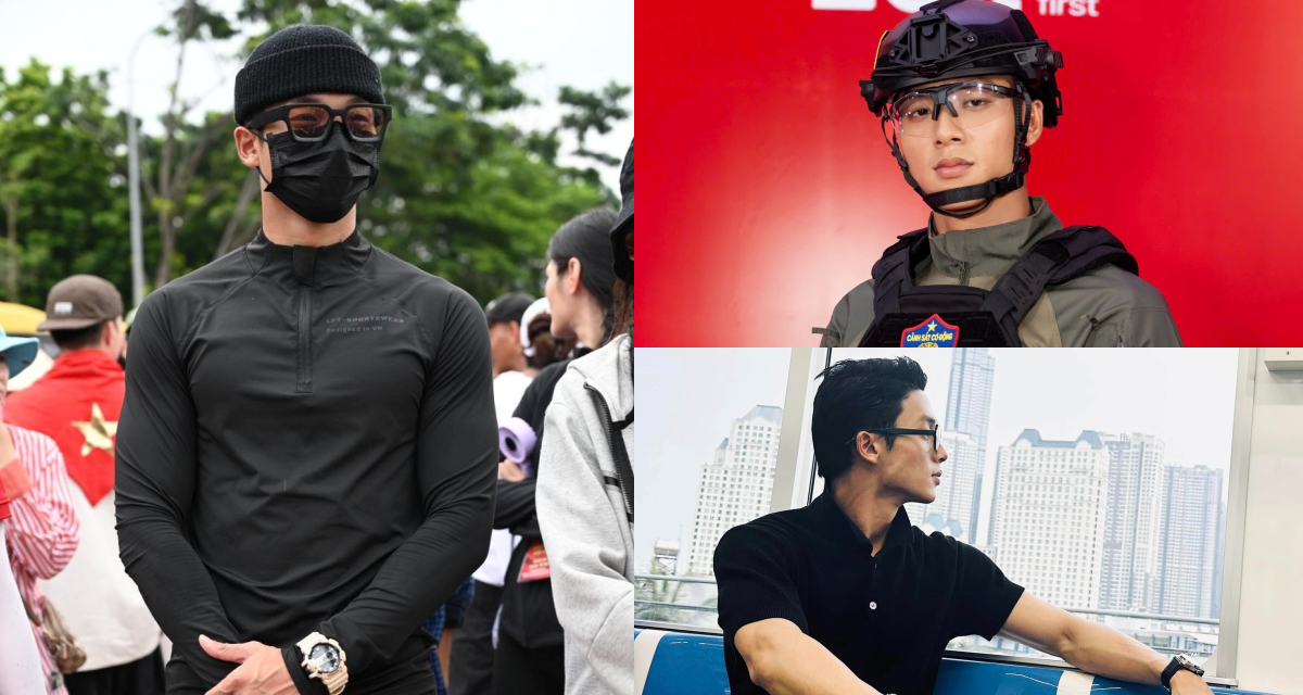 Danh tính soái ca cao gần 1m9 trong buổi tập luyện diễu hành cho A80, ngoại hình như \'xé truyện bước ra\'