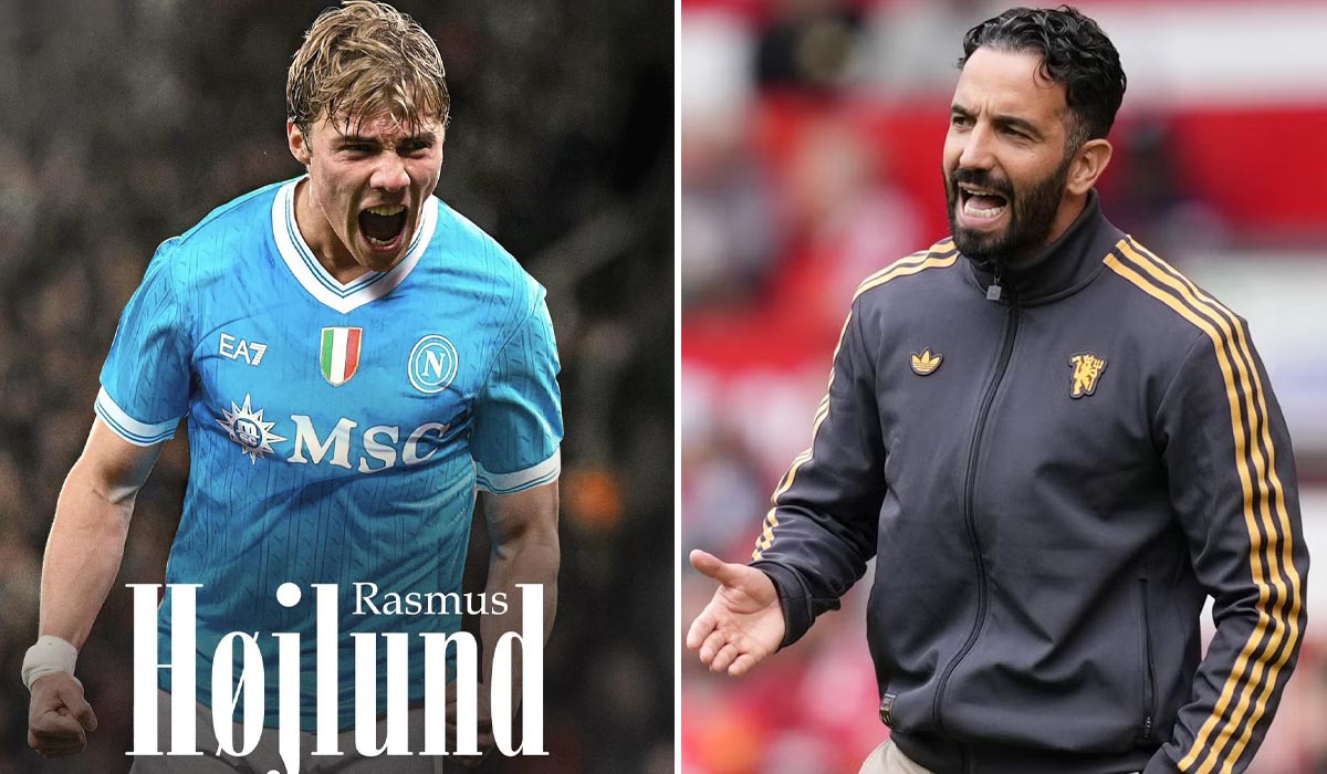 Napoli đạt thỏa thuận chiêu mộ Rasmus Hojlund, Man United chính thức chốt bom tấn cuối cùng hè 2025?