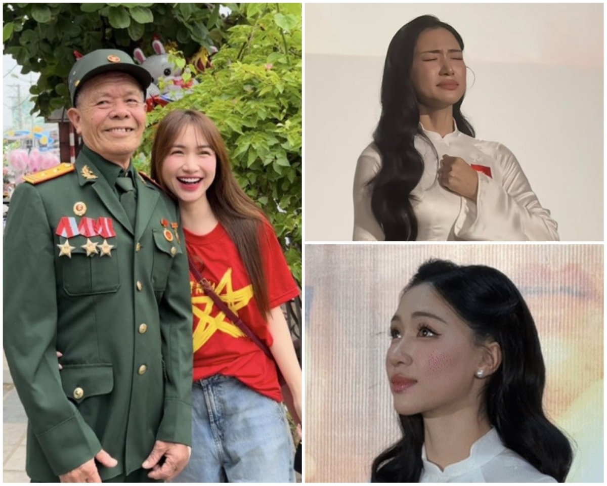 Loạt nghệ sĩ chia sẻ nỗi đau mất ông nội với Hòa Minzy, nữ ca sĩ rưng rưng nén nước mắt giữa sự kiện