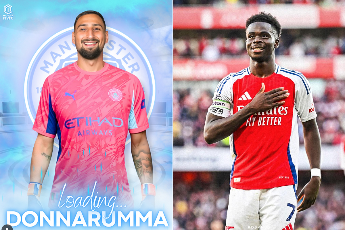 Kết quả bóng đá Ngoại hạng Anh hôm nay: Donnarumma chính thức ra mắt Man City, Arsenal sảy chân?