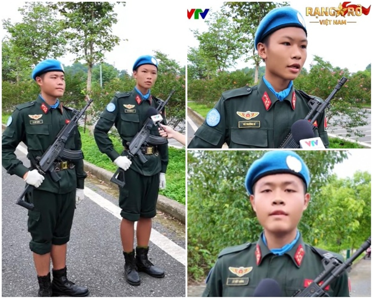 Chân dung 2 chiến sĩ trả lời phỏng vấn nhà đài VTV bằng tiếng anh \'như gió\' gây bão khắp CĐM