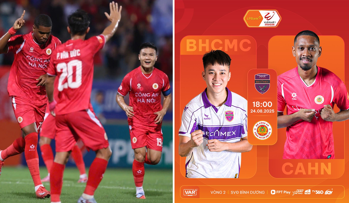 Kết quả bóng đá V.League 24/8: Quang Hải lập kỷ lục; CLB CAHN tạo bước ngoặt trên BXH V.League?