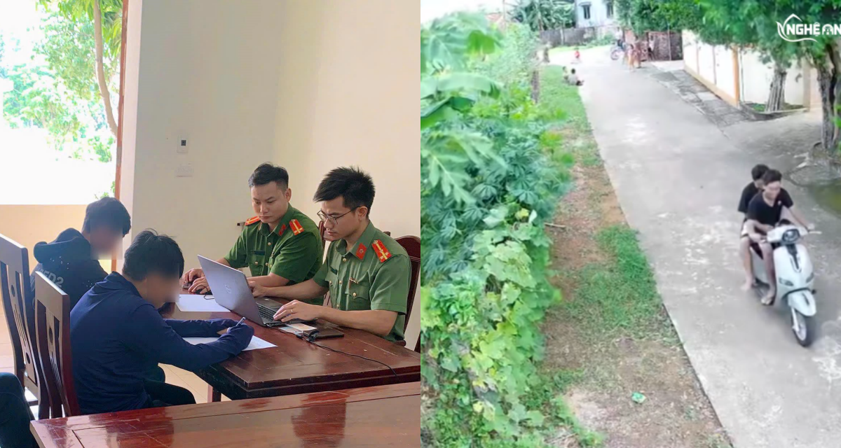 Danh tính 2 đối tượng đi xe điện, đạp ngã cháu bé ngồi bên đường, lời khai khiến dư luận phẫn nộ