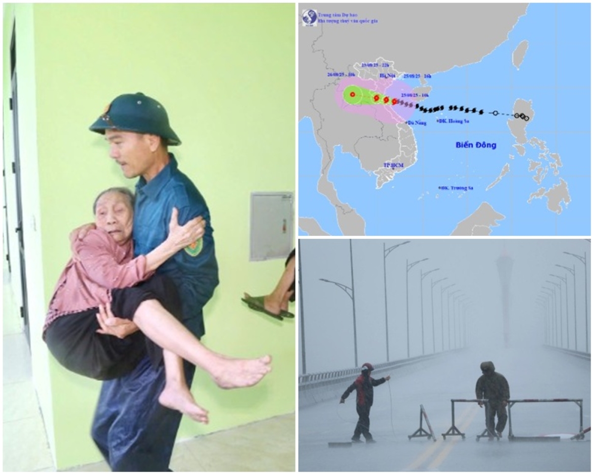 Nhiều sân bay đóng cửa, tàu khách ngừng chạy, một số tuyến đường bộ bị hạn chế trước cơn bão số 5