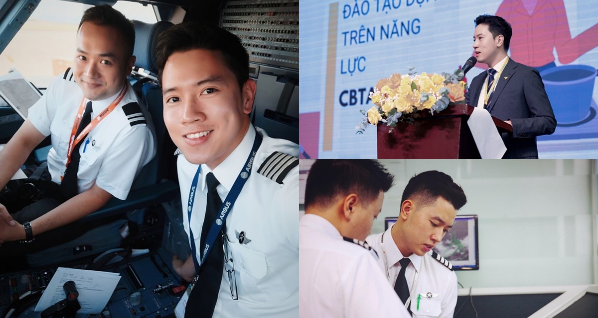 Lý lịch cực khủng của cơ trưởng trẻ nhất Việt Nam hiện là giám đốc hãng hàng không nổi tiếng