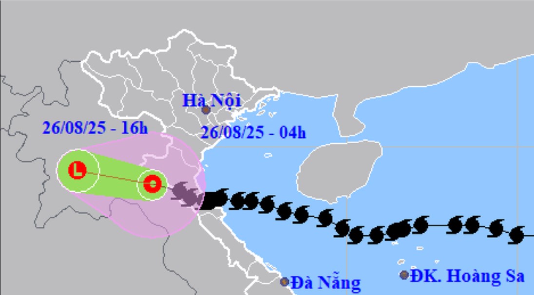 Tin cuối cùng về bão số 5: Suy yếu thành áp thấp nhiệt đới nhưng mưa lớn vẫn kéo dài ở nhiều khu vực