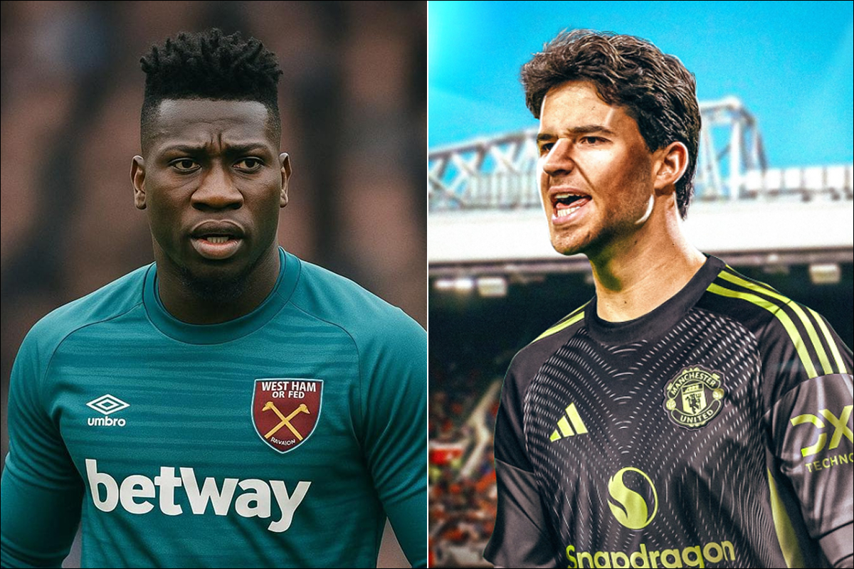 West Ham chính thức chiêu mộ Andre Onana, Manchester United công bố Senne Lammens trong 24h tới